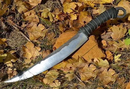 Viking couteau artisanal Triskel