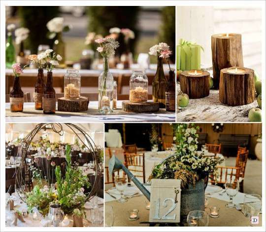 decorationsdemariage.fr_mariage_rustique_centre_de_table_decoration_table_arrosoir_tronc_rondin_branchage