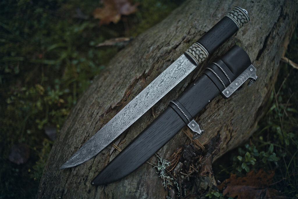 le viking couteau scramasaxe