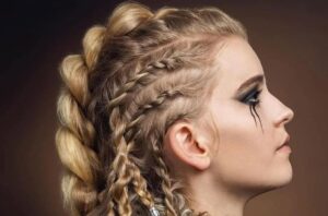 coiffure femme viking