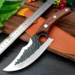 Couteau viking artisanal forgé en acier inoxydable