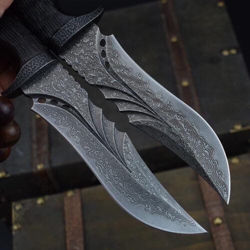 Couteau viking compact en pleine nature