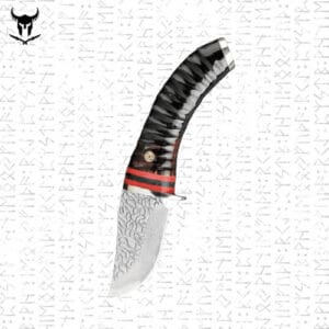 Couteau Laponie de Chasse en Acier Damas VG10 de Haute Qualité pour les Aventures en Plein Air
