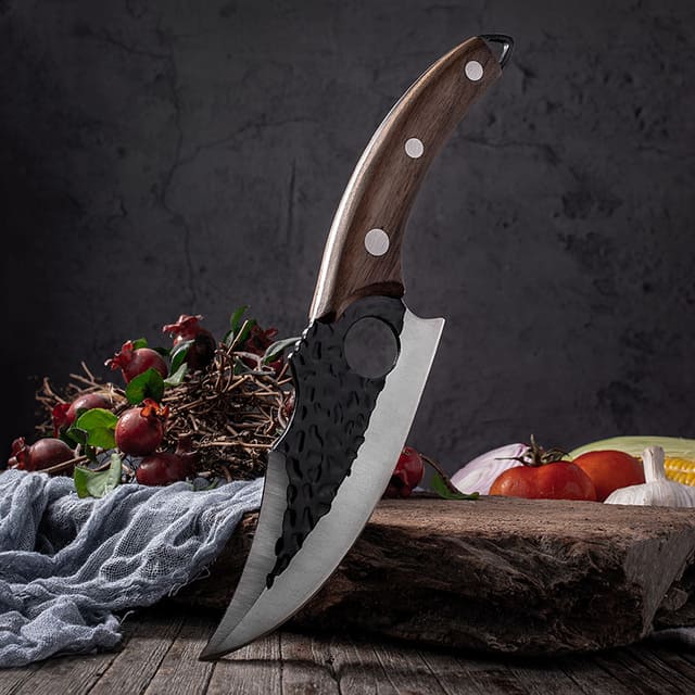 Couteau Scandinave d'Abattoir à Désosser Filet de Poisson