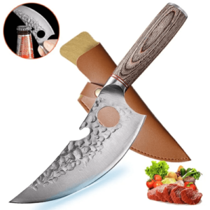 Couteau A Désosser Ouvre Bouteille Style Viking