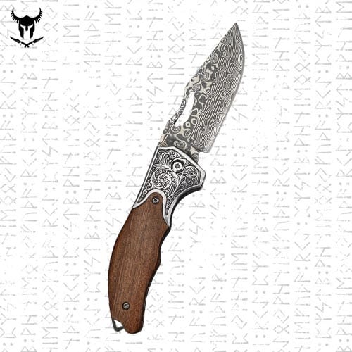 Couteau Viking Pliable de Chasse