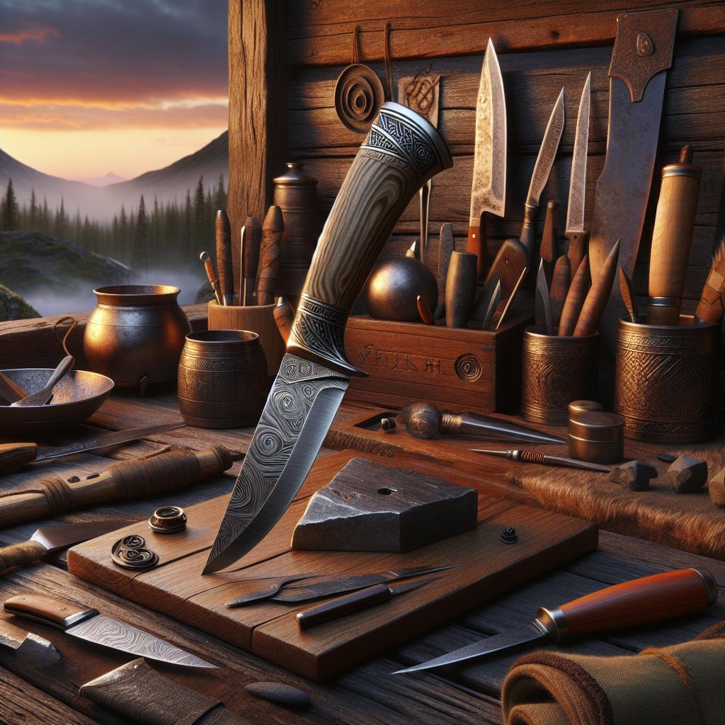Quel type de couteaux les Vikings utilisaient-ils ?